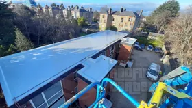 Lava 20 waterproofing system finished on apartment block