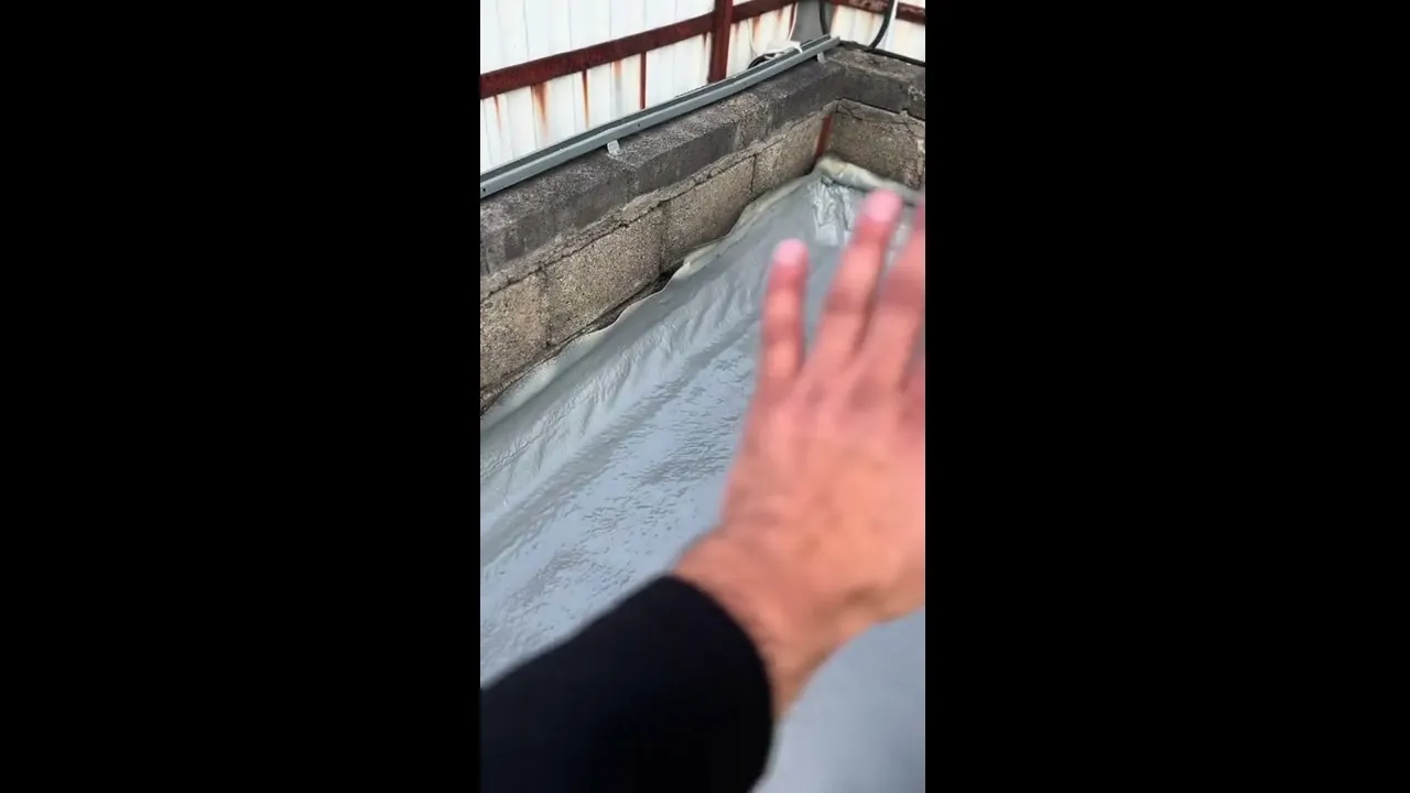 Polyurea Roof Coating — Cures in Seconds